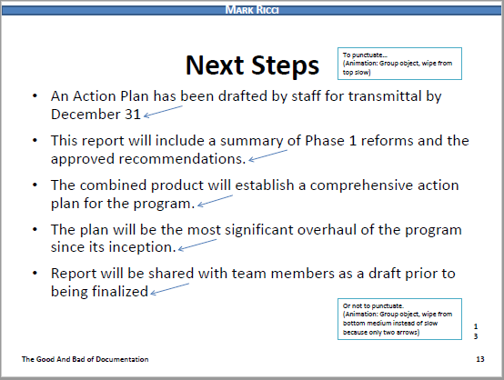 Instructional Desk Slide